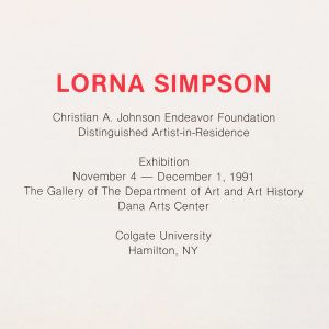 Lorna Simpson: Lorna Simpson