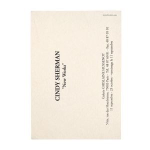 Cindy Sherman: New Works