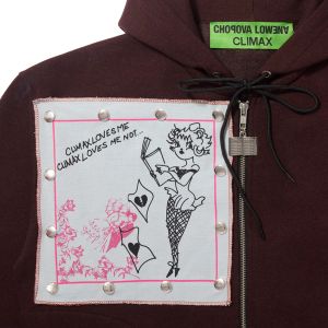 Climax × Chopova Lowena: Climax Loves Me Hoodie
