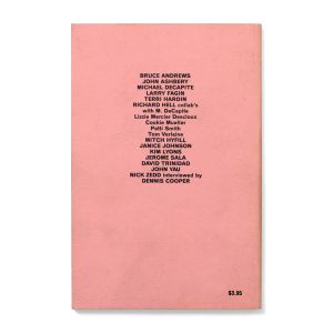 Richard Hell : Cuz #3