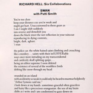 Richard Hell : Cuz #3