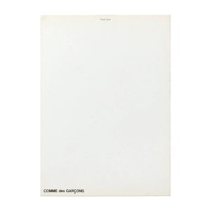 Cindy Sherman: Comme des Garçons