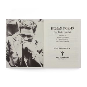 Pier Paolo Pasolini: Roman Poems
