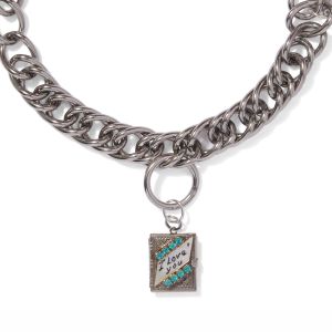 Climax × Chopova Lowena: Vintage Book Charm Necklace