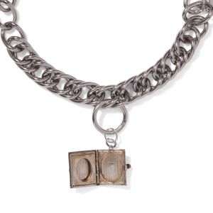 Climax × Chopova Lowena: Vintage Book Charm Necklace