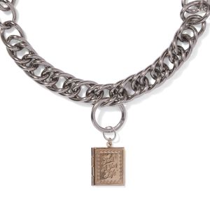 Climax × Chopova Lowena: Vintage Book Charm Necklace