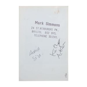 Mark Simmons: Kathy Acker