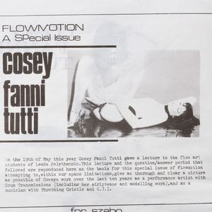 Cosey Fanni Tutti: Time To Tell