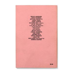 Richard Hell : Cuz #3