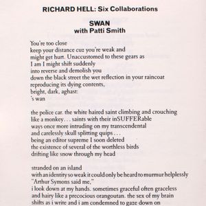 Richard Hell : Cuz #3