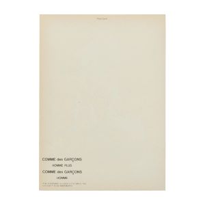 Cindy Sherman: Comme des Garçons