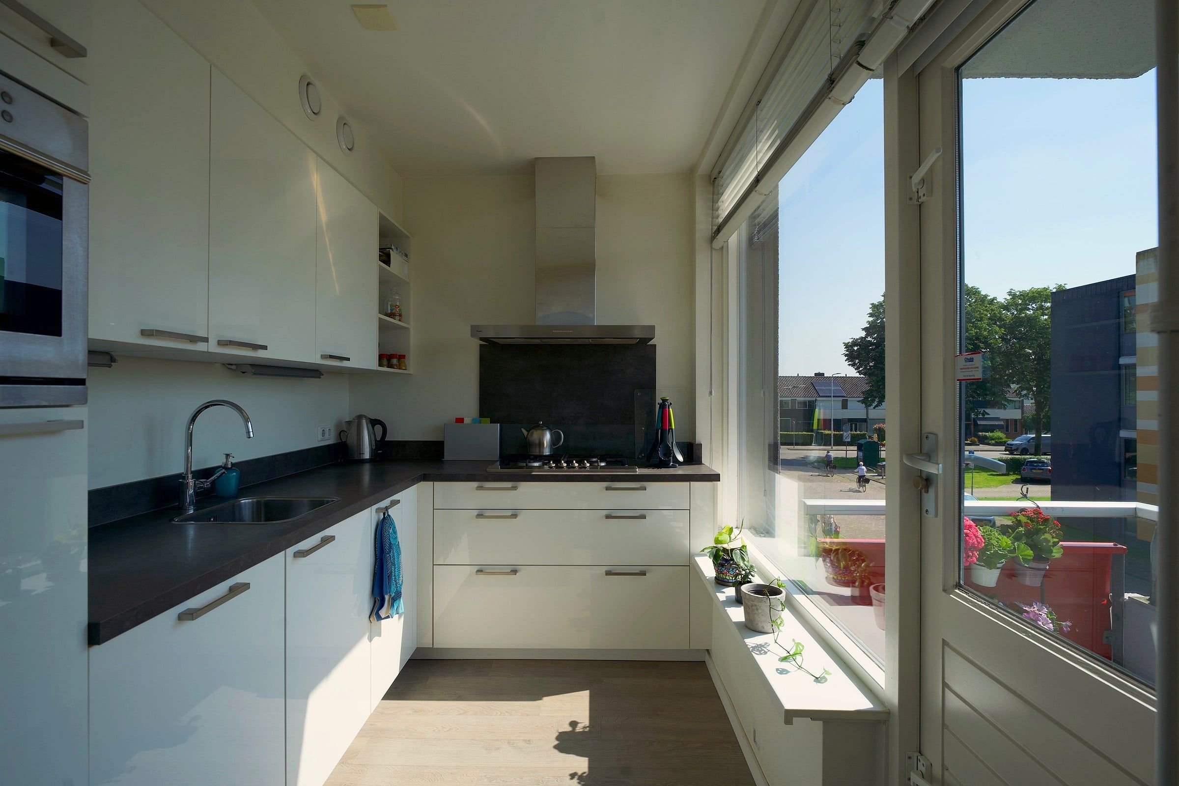 Keuken, gefotografeerd voor de verkoop