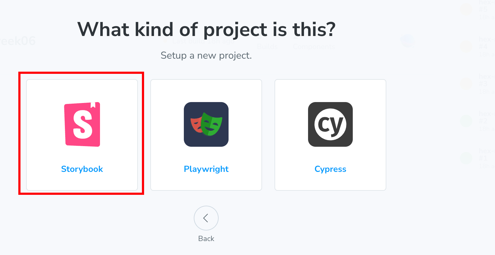 Login Chromatic with your github account