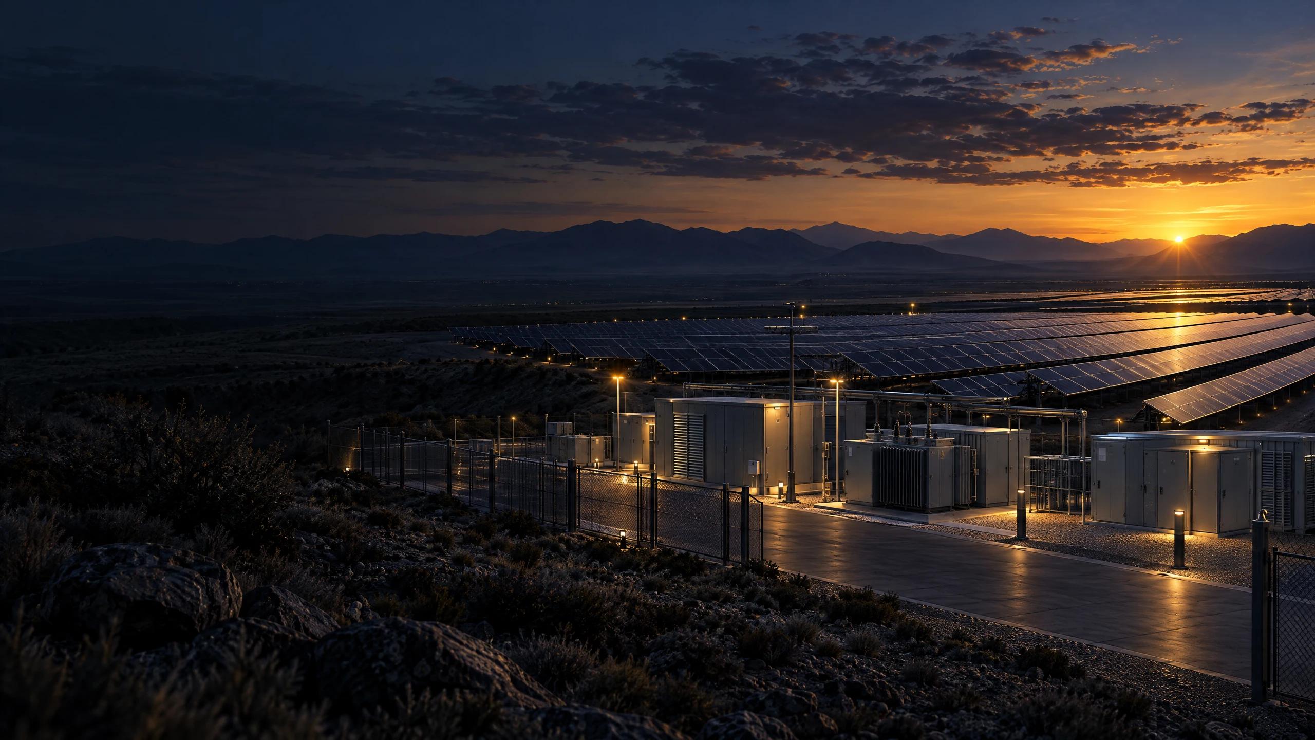 Illustrative Energy America solar-module supply visual: reliability for remote operating conditions
