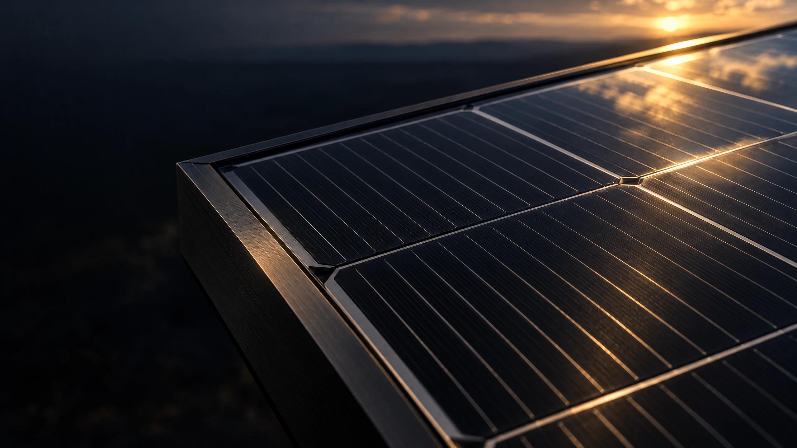 Illustrative Energy America solar-module supply visual: east asia: technical and commercial differentiation
