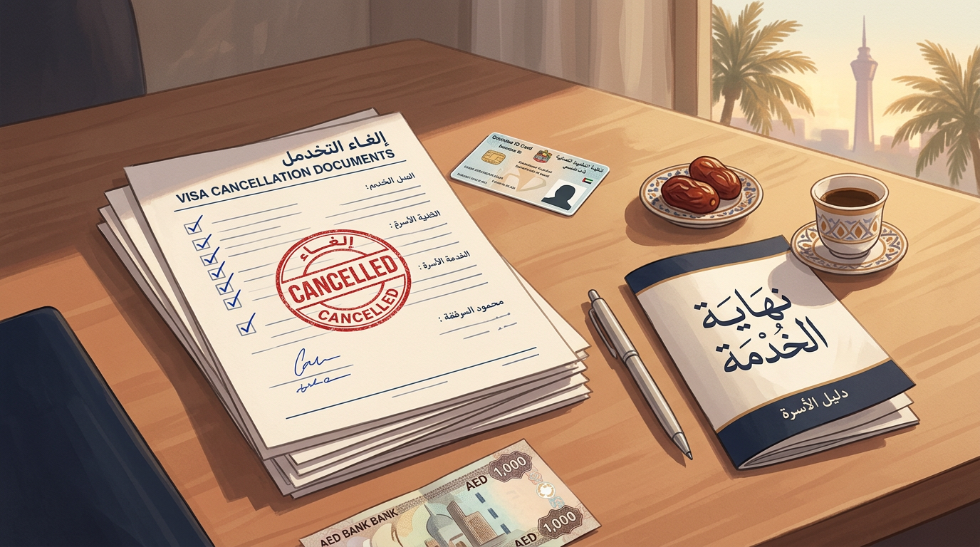 Cancelling, Renewing or Transferring a UAE Maid Visa (2026 Procedure Guide)