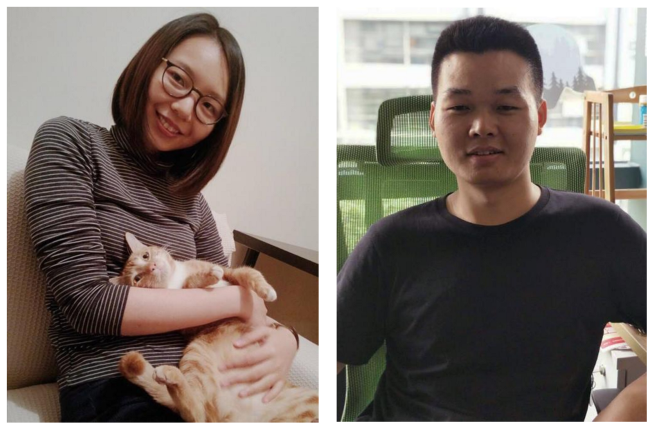 Allison Liu and Logan of the OnePlus Design team