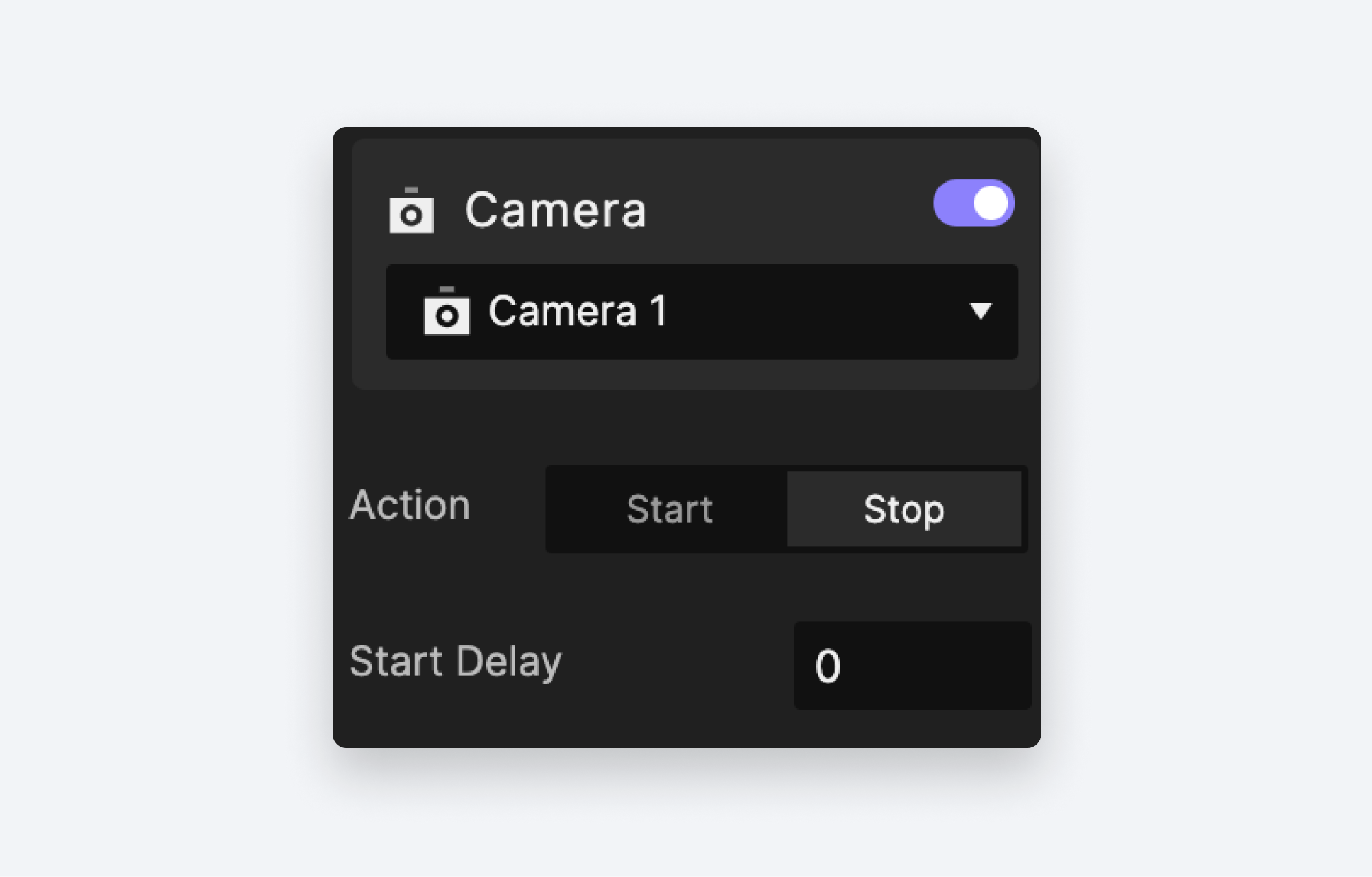 stop camera layer