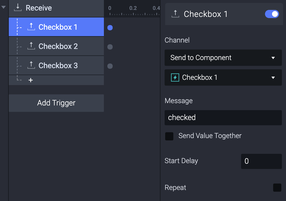 Add a send response to each item individually