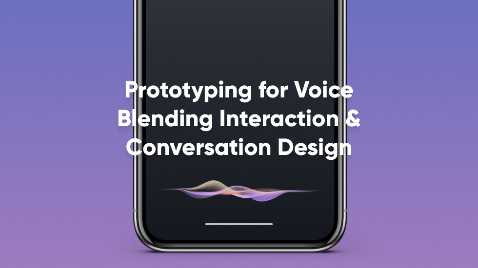 Prototyping for voice blending interaction and conversation design thumbnail