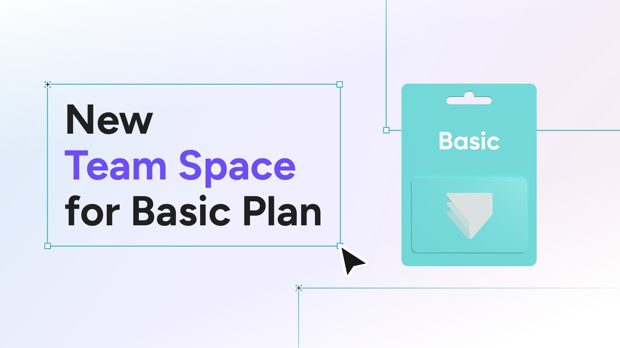 New Team Space available in the ProtoPie Basic Plan