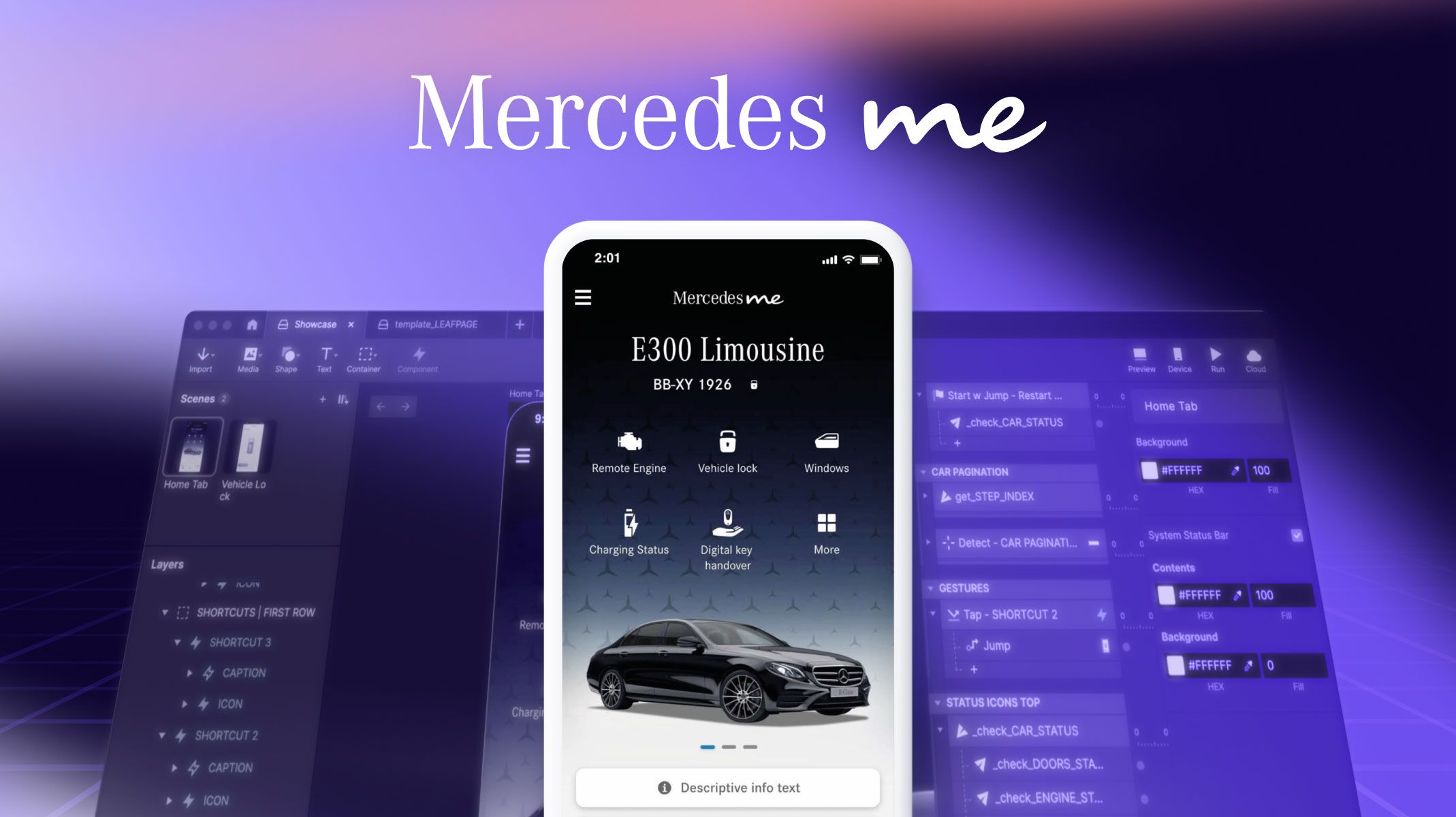 the mercedes me app