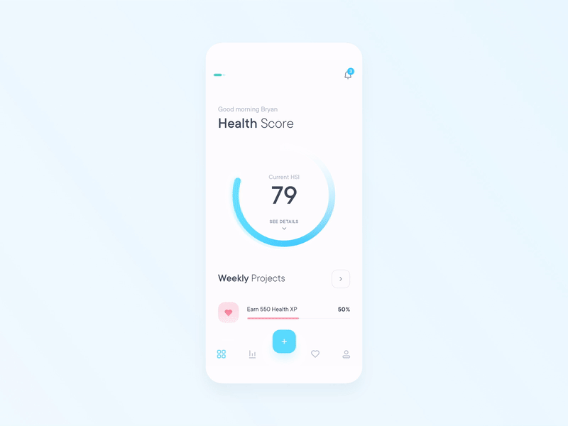 Health App by Tomas Sebastian