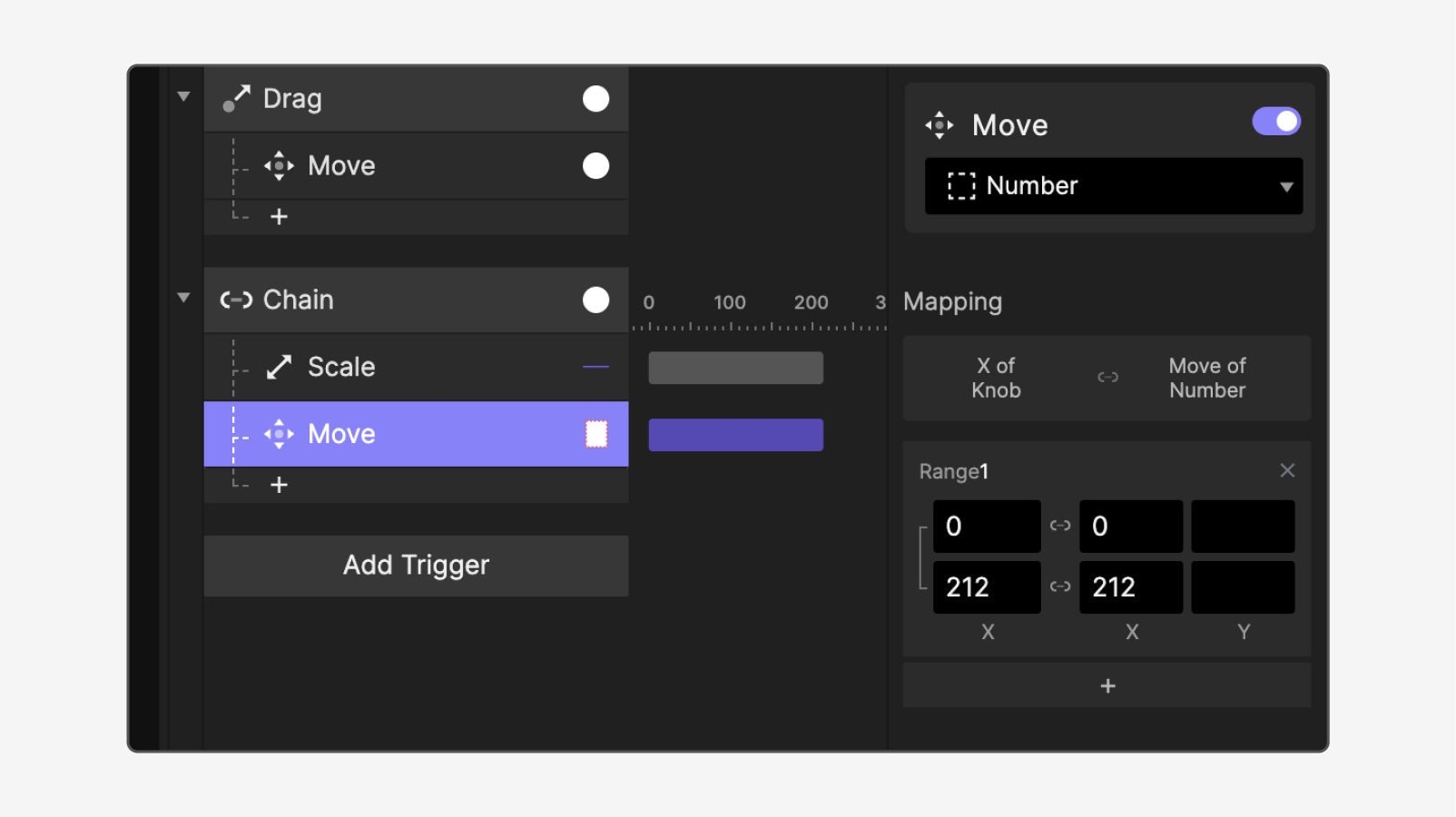 prototyping draggable slider in ProtoPie