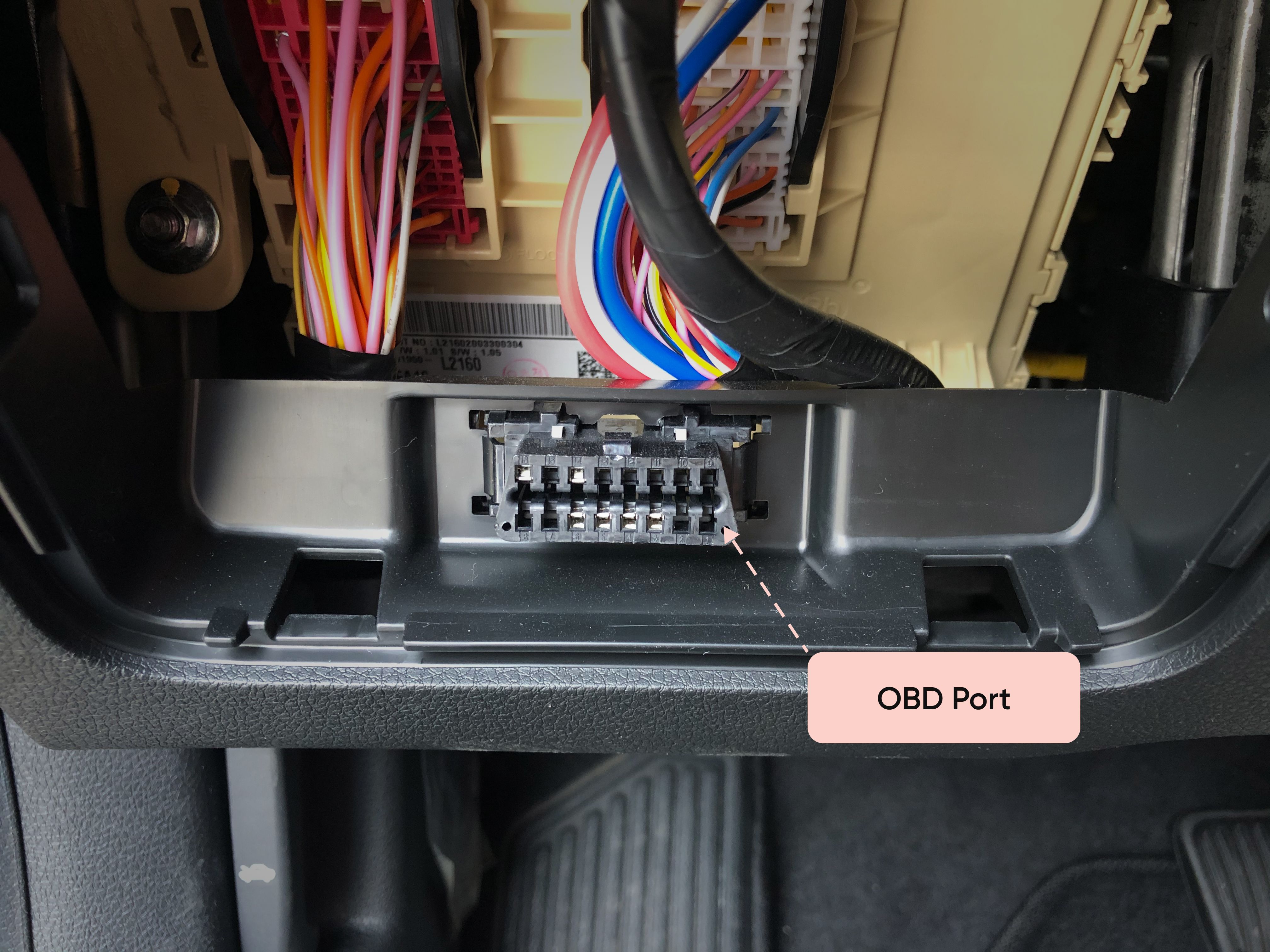 OBD port example