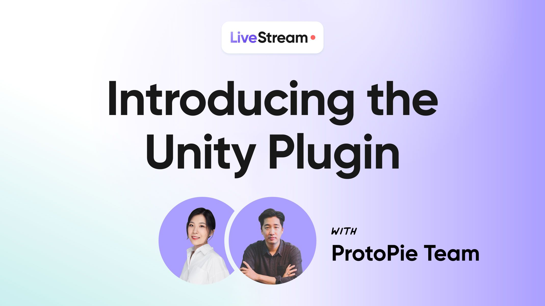 profile pictures of unity plugin launch event speakers