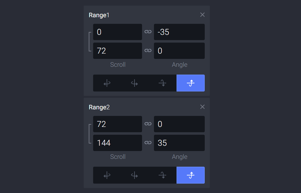 Add a 3D Rotate response to the July layer