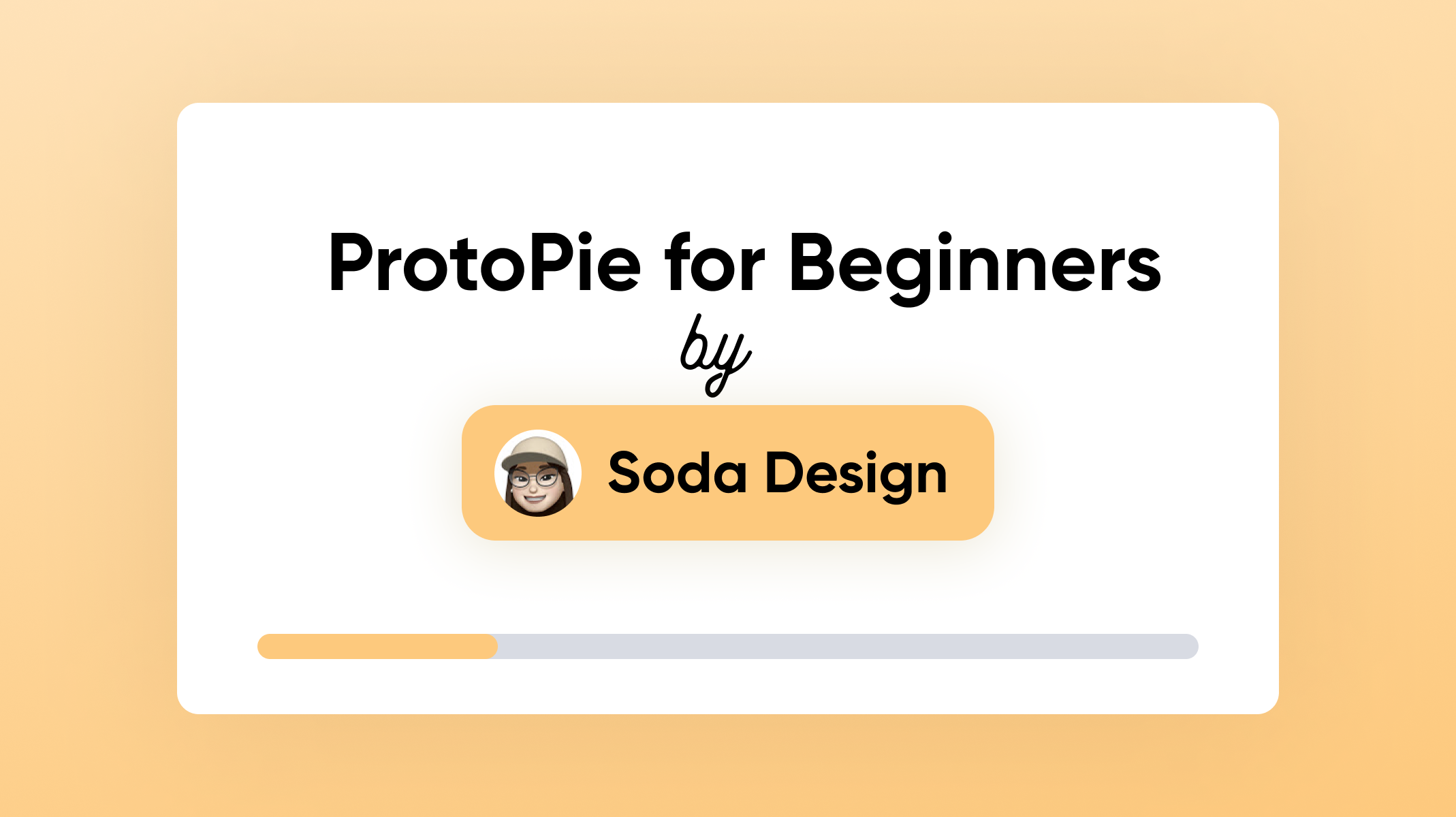 ProtoPie for beginners thumbnail