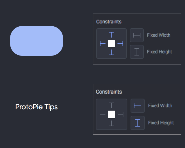 Check the Fixed Width and Fixed Height setting