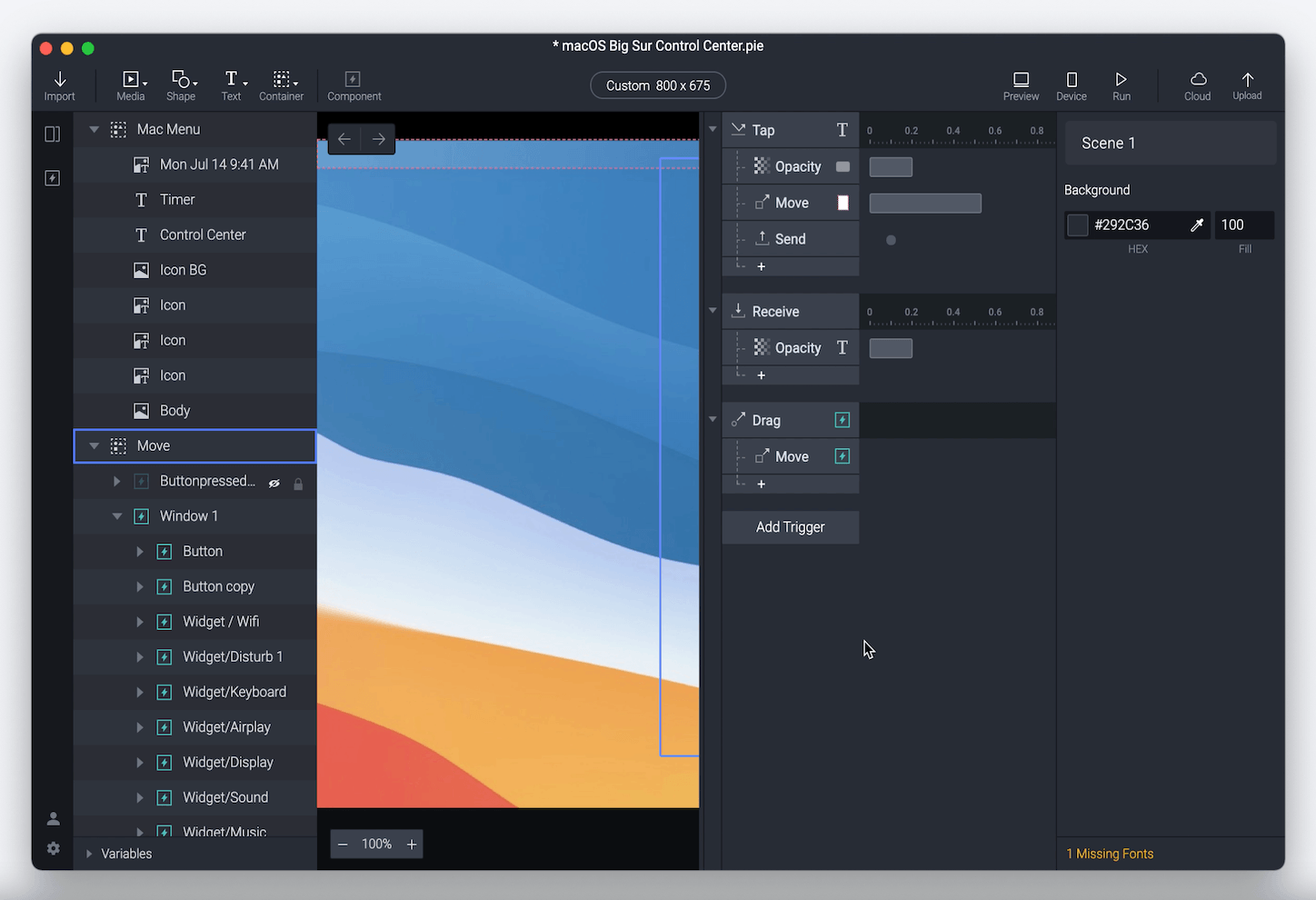 Shortcut to pick color