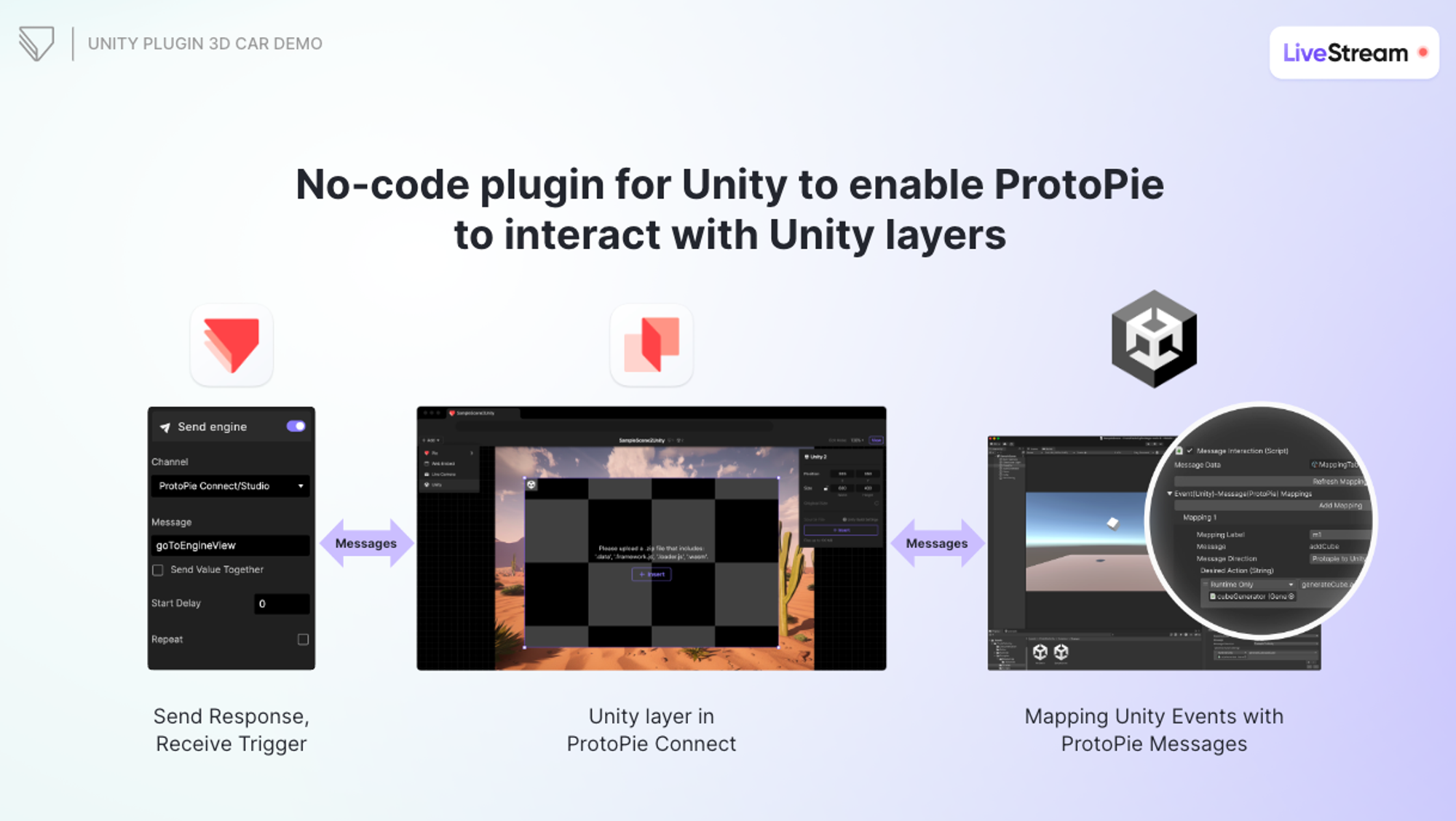 the protopie connect unity plugin