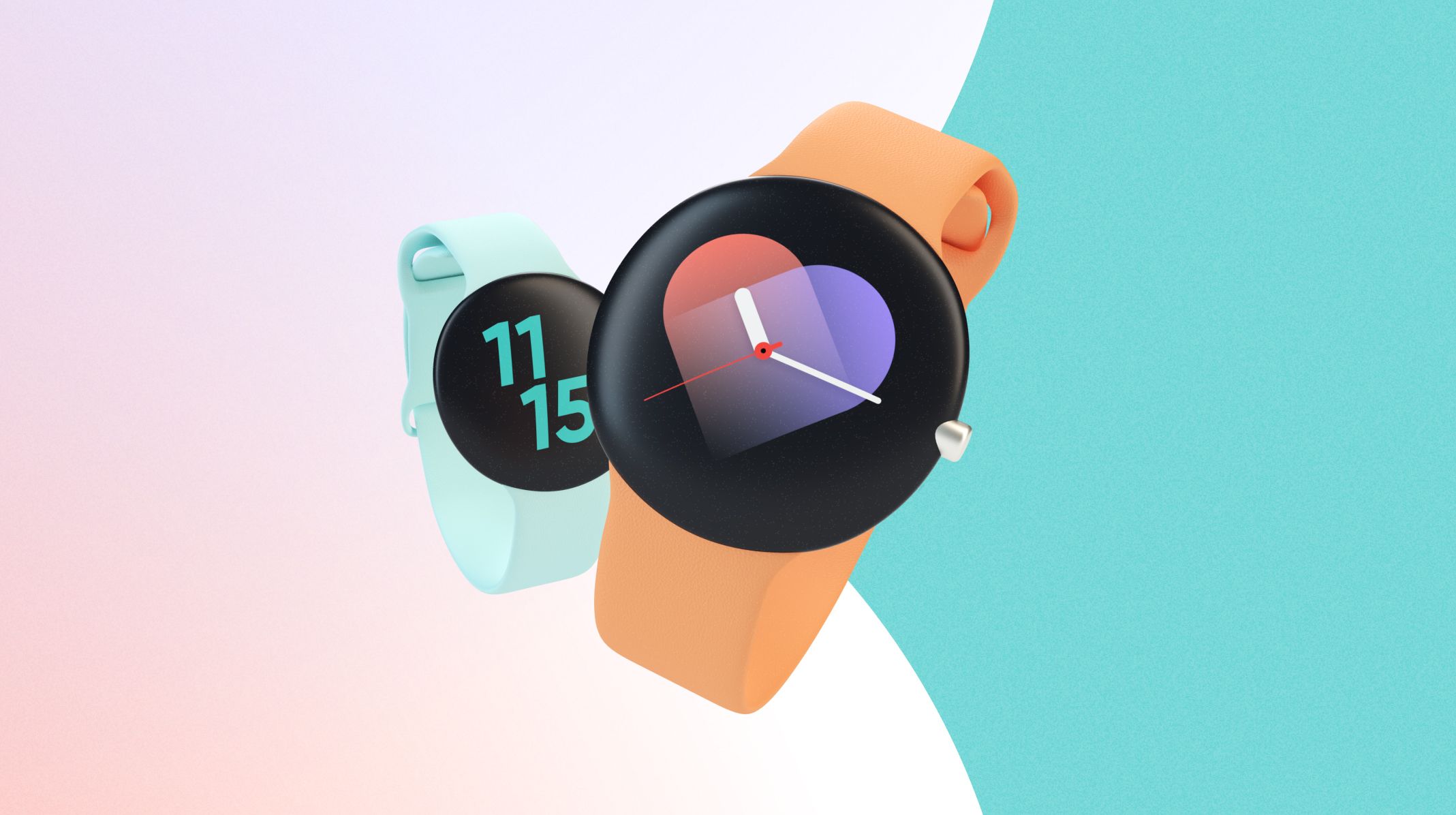 3D graphics of pixel watch