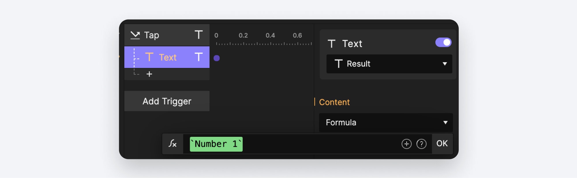 input formula