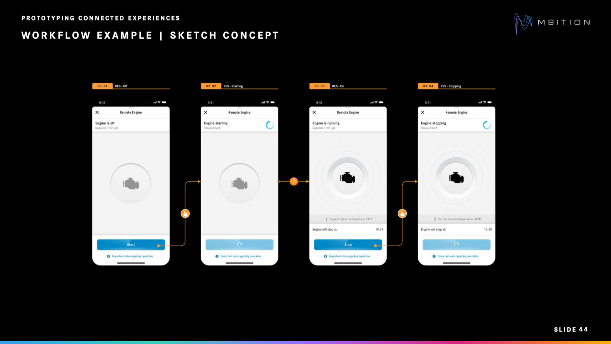 Workflow example for the remote engine feature.