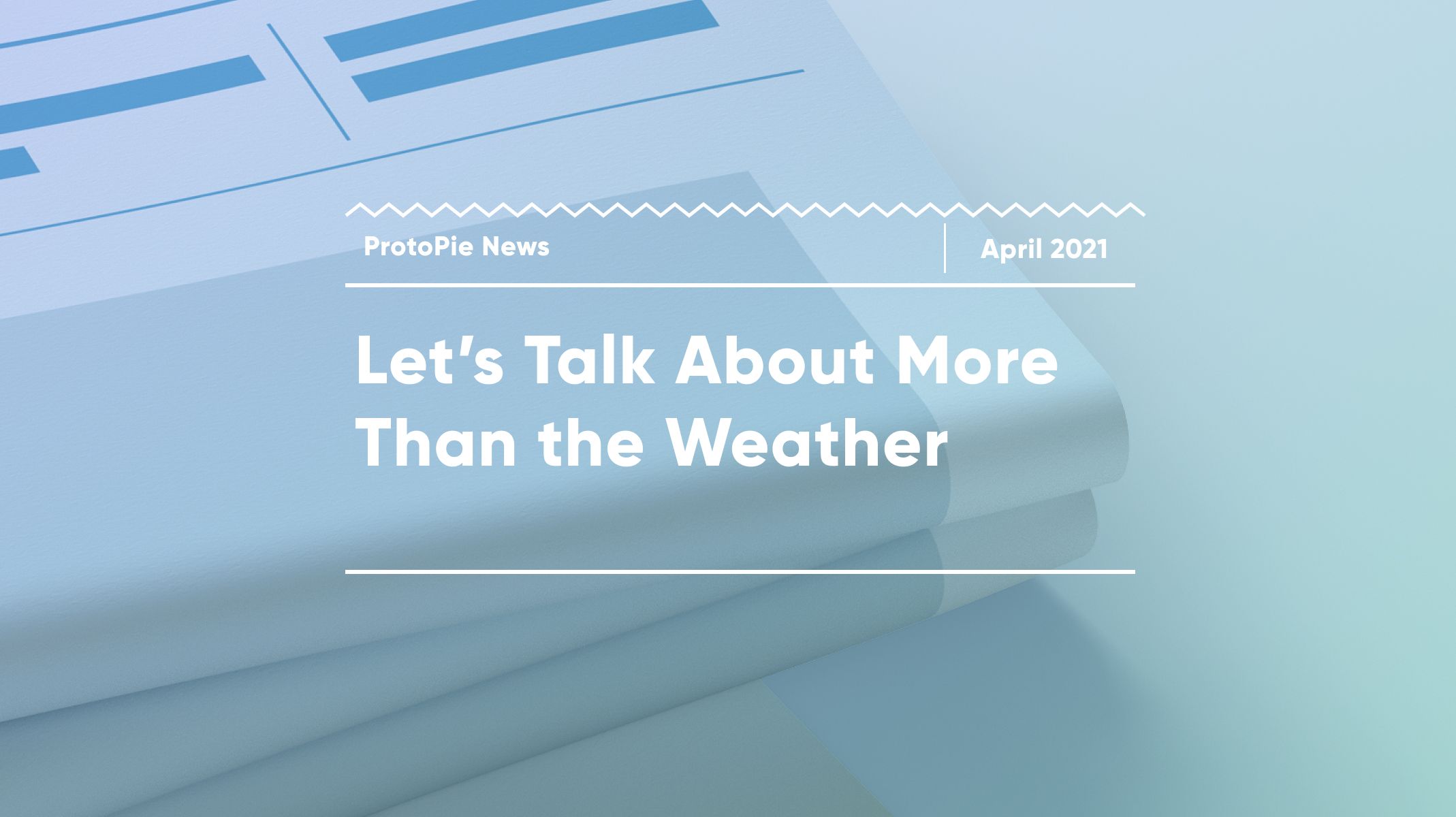let's talk about more than the weather thumbnail
