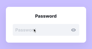 Show/Hide Password Prototype Made With ProtoPie