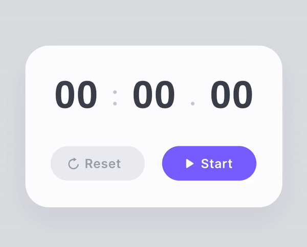 stopwatch timer prototype