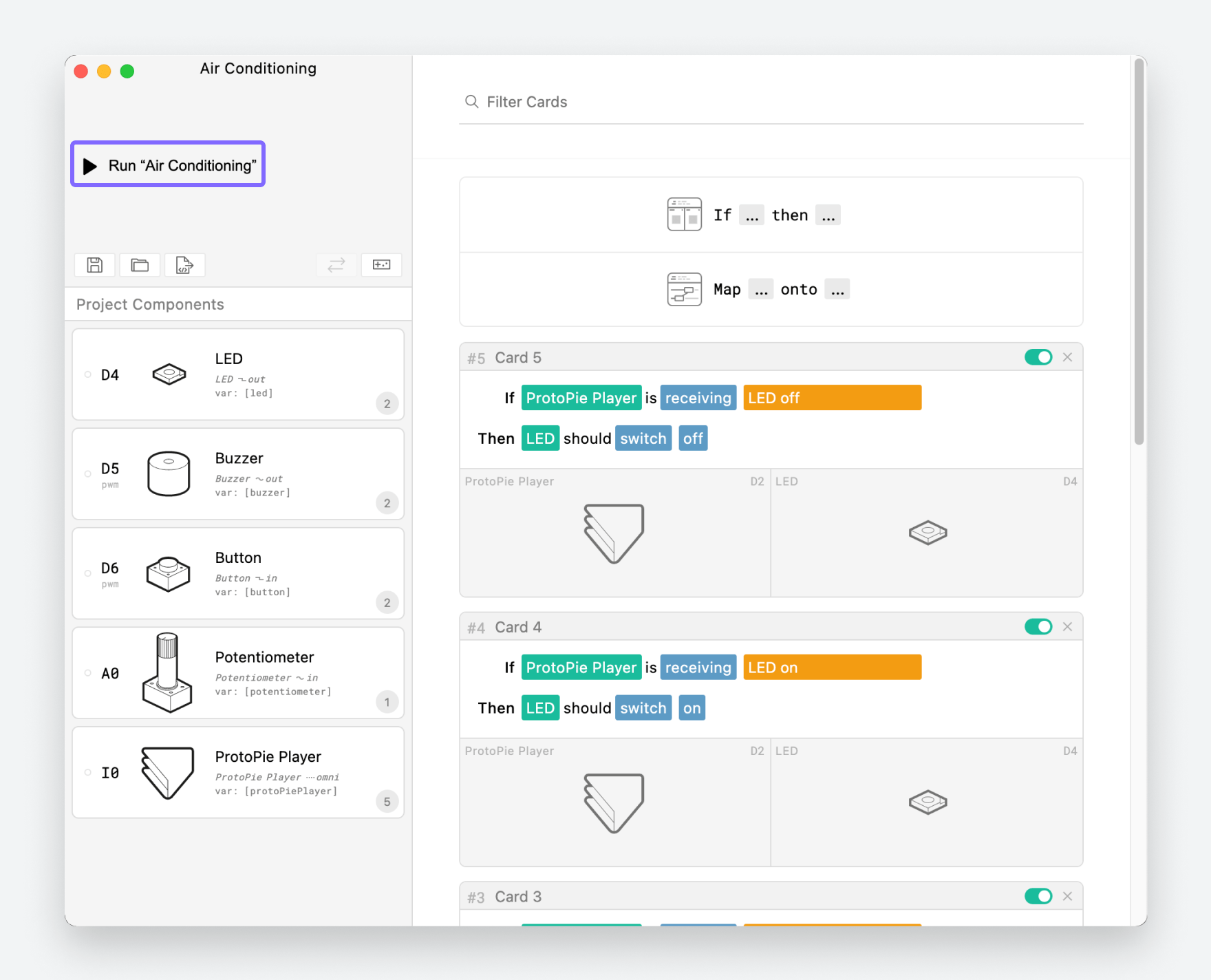 Run the blokdots project