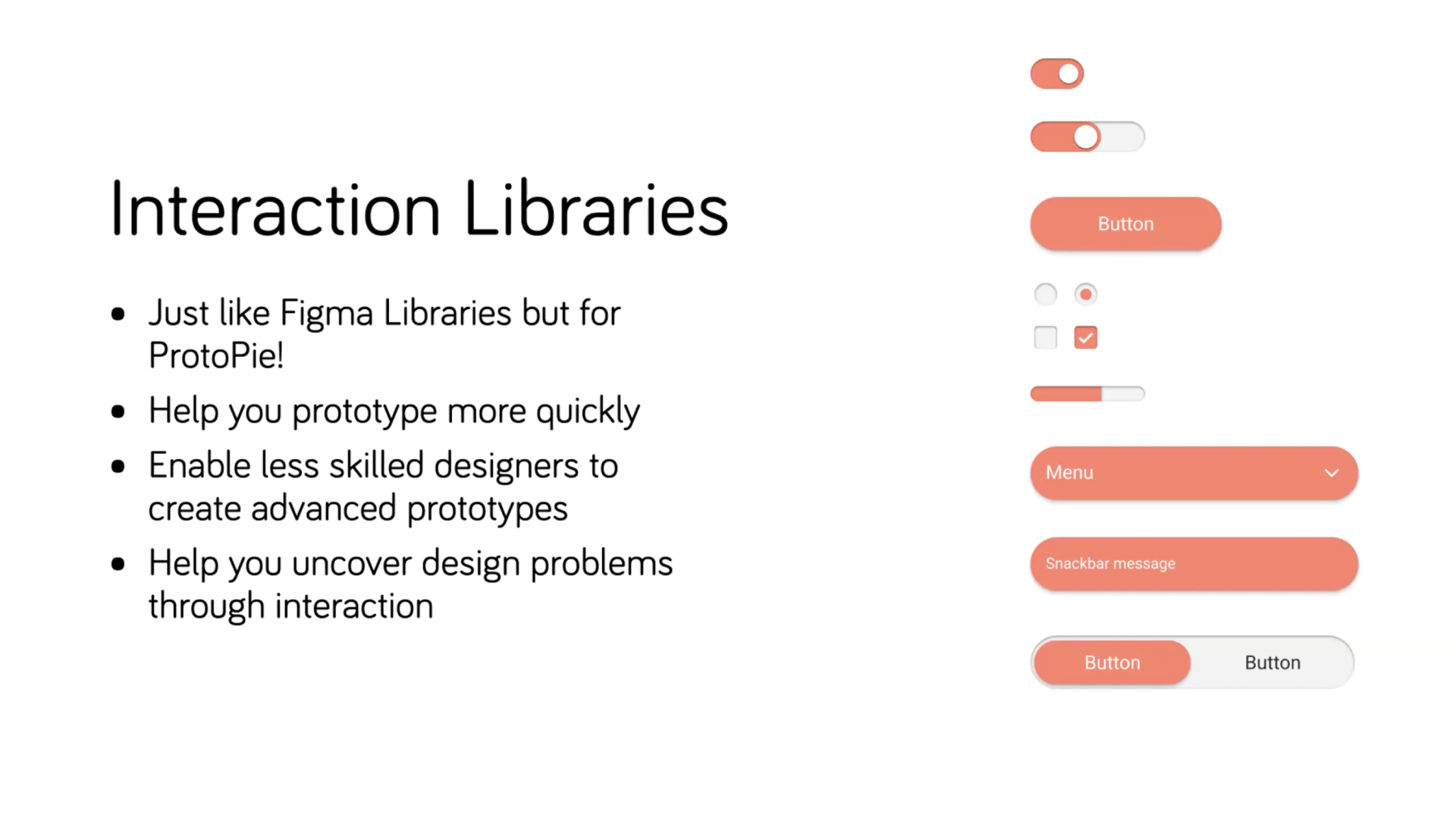 Interaction libraries.