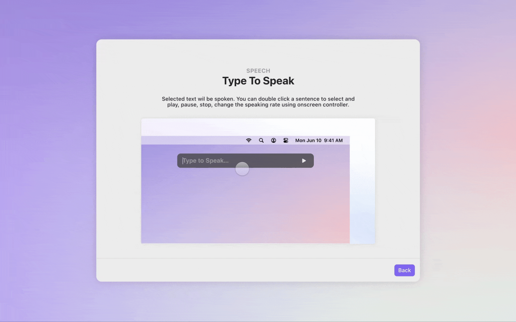Handling Pre-Typed Text During Playback