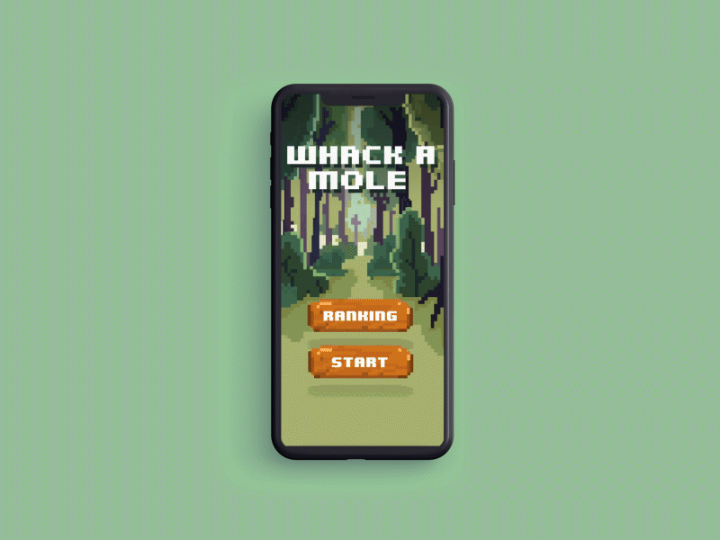 interactive mobile game app prototype gif