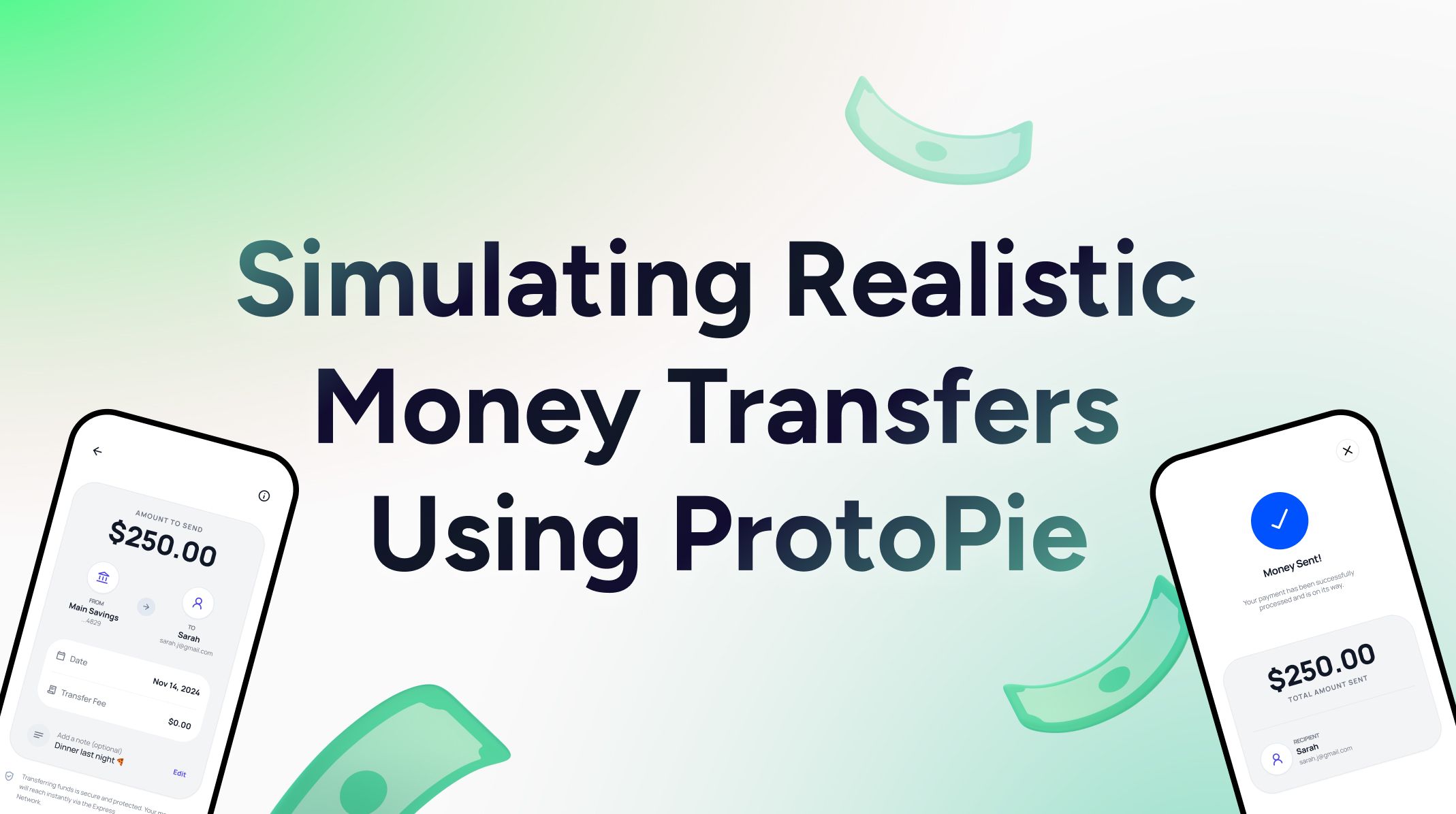 Simulating Money Transfers for Fintech Prototyping