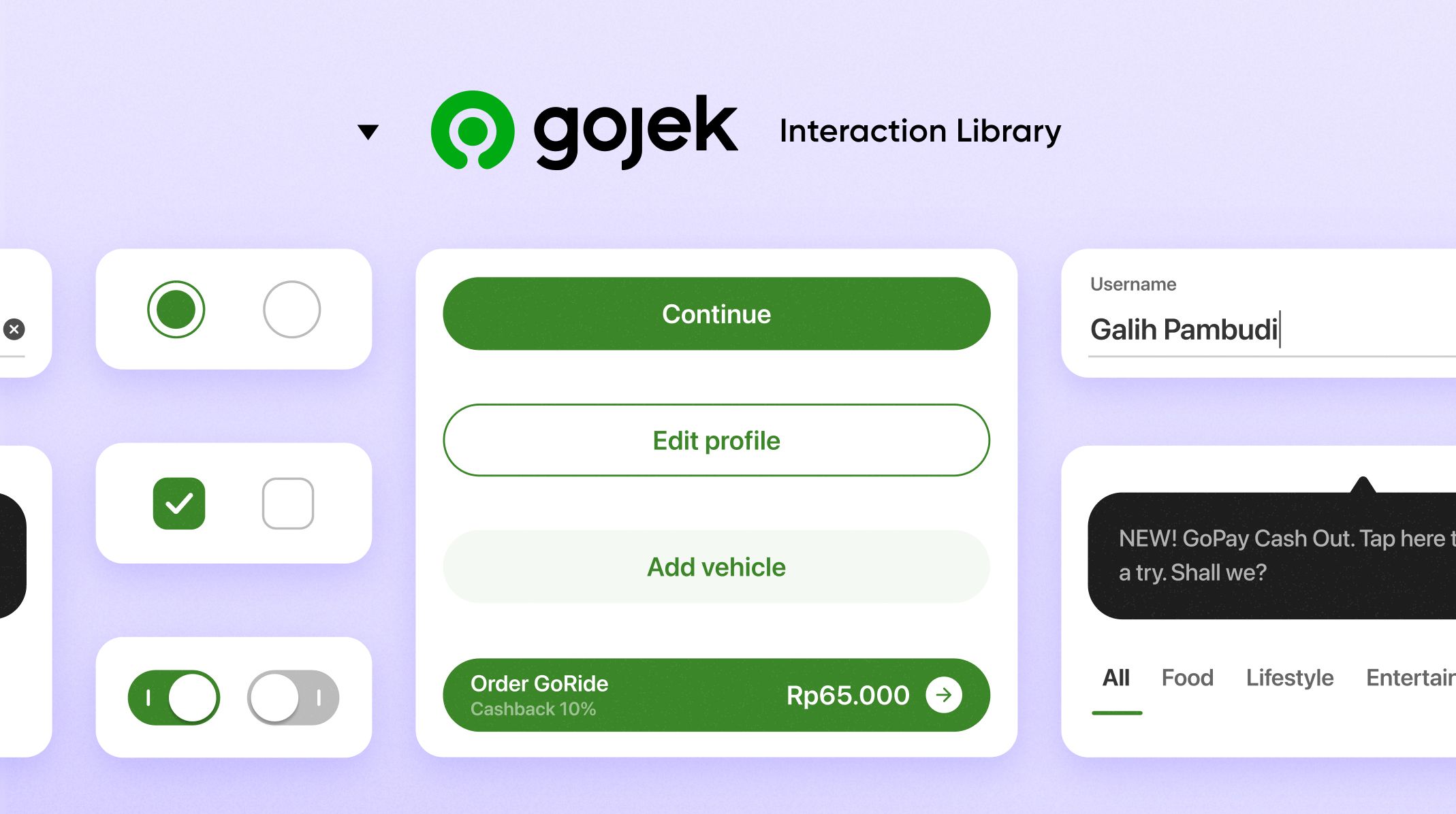 how gojek uses protopie to build interaction design systems