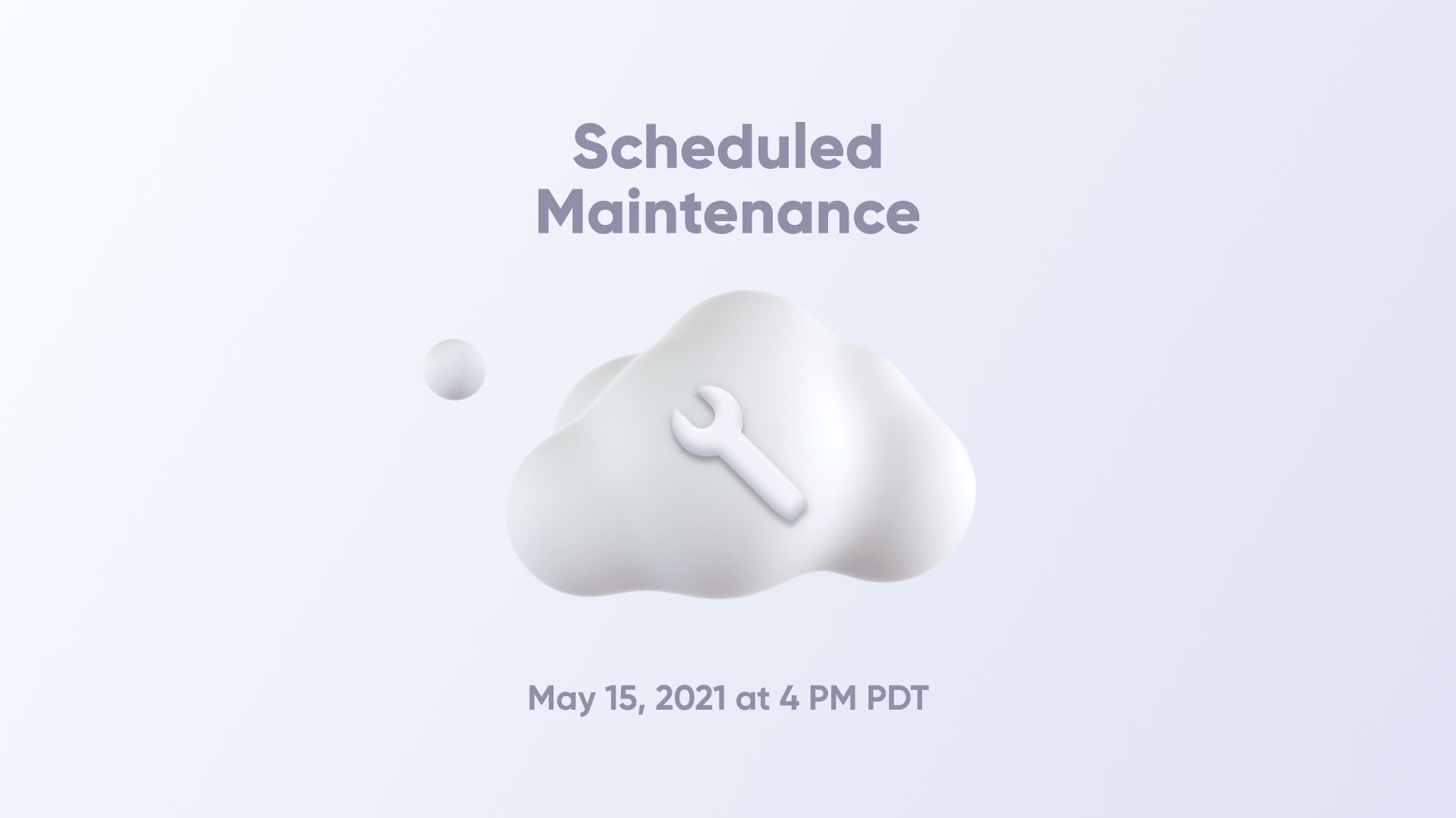 ProtoPie scheduled maintenance on May 15, 2021 thumbnail