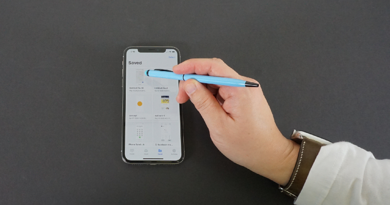 Using touch pen for iphone