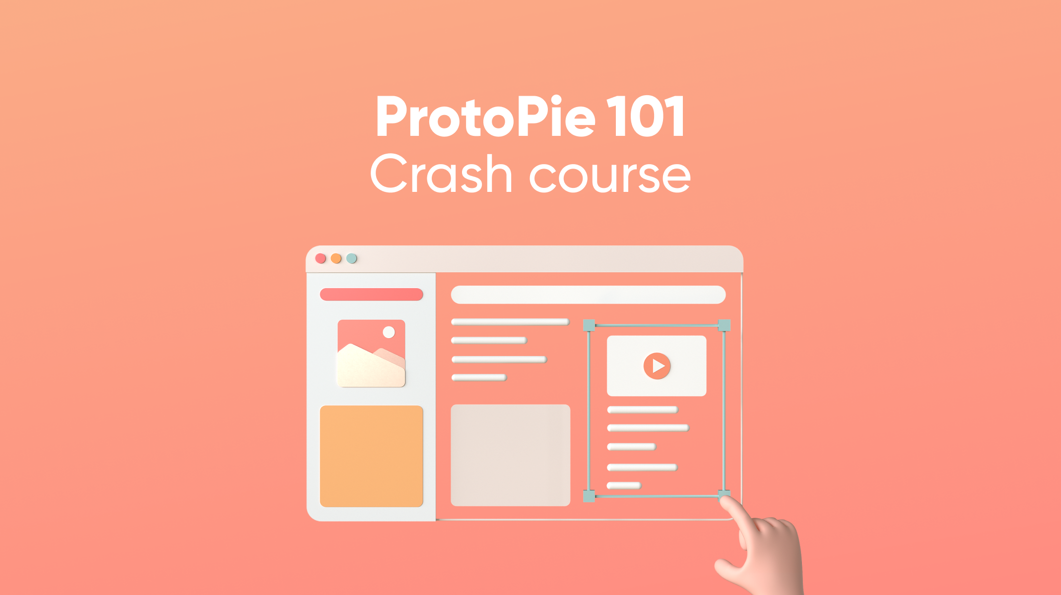 ProtoPie 101 Crash Course: Beginner to Advanced thumbnail